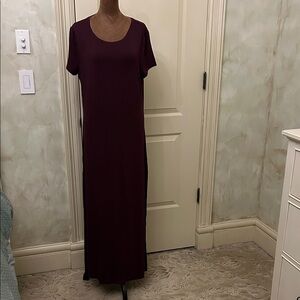 Amazon Essentials Deep Purple Maxi Dress